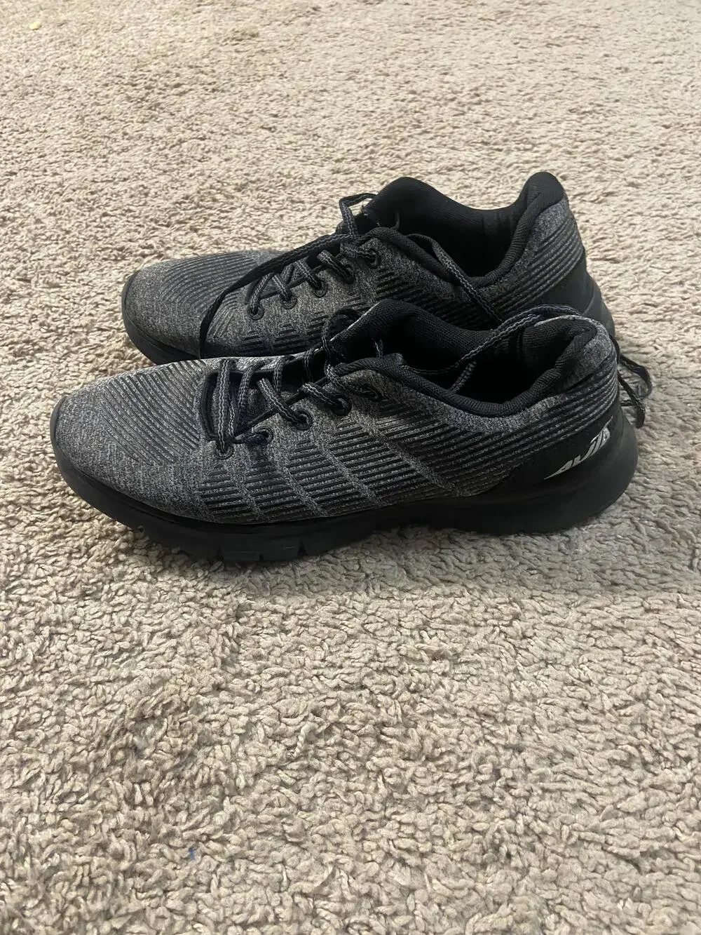 Avia AVI-RIFT Shoes Womens Size 10 Gray Knit Running Athletic Sneakers A5722WBB